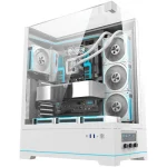 Darkflash DY450L Pro Premium  ATX PC Case with Digital Display - 4 Preinstalled ARGB Fans - White - Image 8