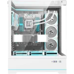 Darkflash DY450L Pro Premium  ATX PC Case with Digital Display - 4 Preinstalled ARGB Fans - White - Image 7