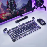 GravaStar Mercury V75 Pro Premium Mechanical Gaming Keyboard - Iron Purple - Image 2