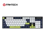 Fantech Atom104S MK878S Mechanical Gaming Keyboard - Blue Switch - MORI Edition White