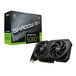 Nvidia GeForce RTX 5060 TI 16GB -MSI Shadow 2X OC Plus