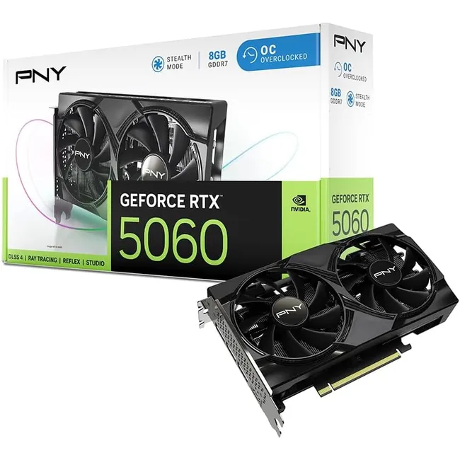 61980M2Kf8L._AC_SL1000_ Nvidia GeForce RTX 5060 8GB -PNY Dual - Image 1