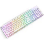 NZXT Function 2 Full Size Gaming Keyboard (Linear Optical – RGB – Wired) - White  | KB-001NW-US - Image 4
