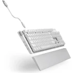 NZXT Function 2 Full Size Gaming Keyboard (Linear Optical – RGB – Wired) - White  | KB-001NW-US - Image 5