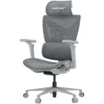 AndaSeat X-Air Pro Series Gaming Chair Multi-function Armrest, Black Aluminum Base - ( X Large - Ash Gray ) - Image 6