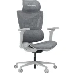 AndaSeat X-Air Pro Series Gaming Chair Multi-function Armrest, Black Aluminum Base - ( X Large - Ash Gray ) - Image 7