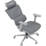 AndaSeat X-Air Pro Series Gaming Chair Multi-function Armrest, Black Aluminum Base - ( X Large - Ash Gray ) - Image 3