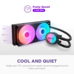 NZXT Kraken Core 360 RGB AIO Liquid Cooler - 360mm, Black | RL-KR36C-B1 - Image 6