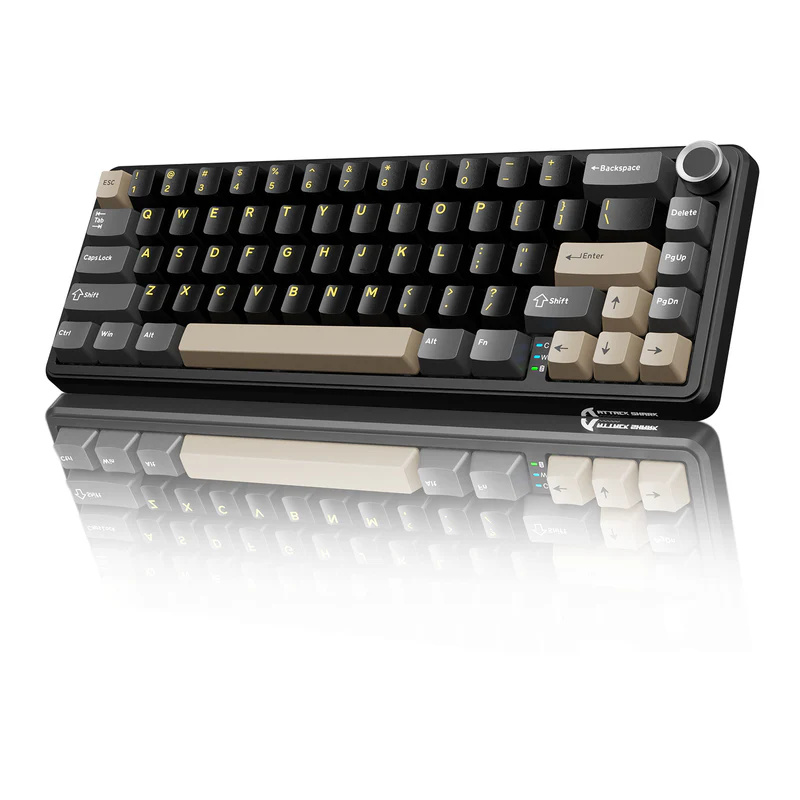 Attack Shark X66 - 60% Tri-Mode Wireless Mechanical Gaming Keyboard