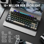 Attack Shark X66 - 60% Tri-Mode Wireless Mechanical Gaming Keyboard - Image 4