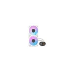 DarkFlash  DH240D 240mm Liquid CPU Cooler ( LCD Display)  - White  | DH240D-WH - Image 2