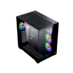 Xigmatek Aqua V Air ARGB Mid Tower  ATX PC Case – Black | EN45820 - Image 6