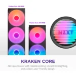 NZXT Kraken Core 240 RGB AIO Liquid Cooler - Black | RL-KR24C-B1 - Image 3