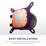 NZXT Kraken Core 240 RGB AIO Liquid Cooler - Black | RL-KR24C-B1 - Image 8