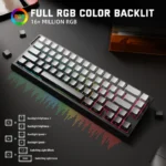 ATTACK SHARK X68PRO HE Wireless Rapid Trigger Keyboard Magnetic Switch - Black - Image 2
