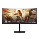 GAMEON Spectra Pro Series Monitor 34" WQHD, Curved, 180Hz | GOC34WQHD180VA