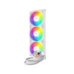 ID COOLING FX 360 LCD 360mm Liquid Cooler - White ( 350W TDP ) - Image 7