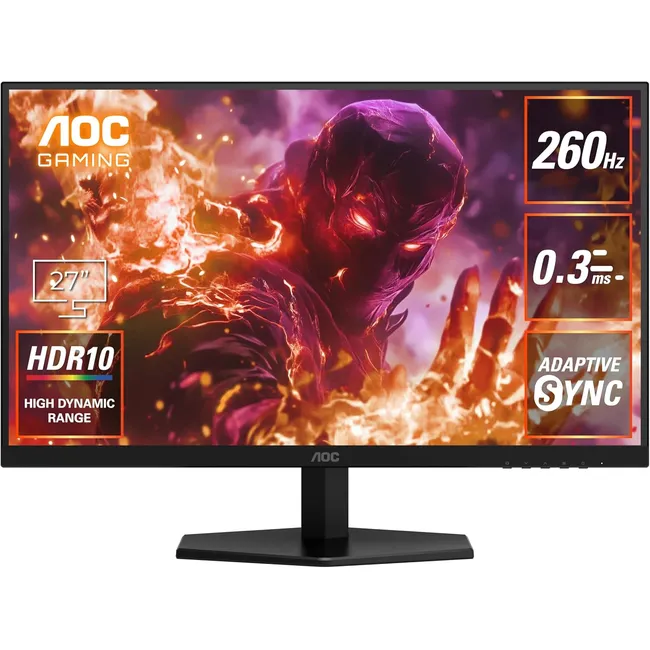 81t3Jhxf76L._AC_SL1500_ AOC Q27G42ZE Gaming Monitor ( 27" / 2K / Flat/ 260 Hz / IPS/ 0.03ms)