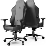 Cybeart Ghost Edition Originals Edition Gaming Chair, Supreme PU Leather, Cold Cured Foam, Adjustable Inbuilt Lumbar Support, 4D Arm Rest, Multi Tilt Mechanism, 150Kg Maximum Weight, Black | GHST - Image 6