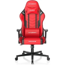 DXRacer Prince Series P132 Gaming Chair (Red & Black) | GC-P132-RN-F2-01