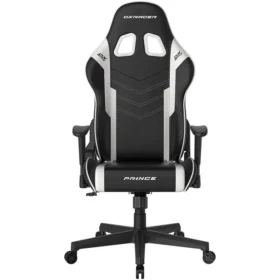 DXRacer Prince Series P132 Gaming Chair (Black& White) | GC-P132-NW-F2-158