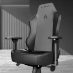 Cybeart Ghost Edition Originals Edition Gaming Chair, Supreme PU Leather, Cold Cured Foam, Adjustable Inbuilt Lumbar Support, 4D Arm Rest, Multi Tilt Mechanism, 150Kg Maximum Weight, Black | GHST - Image 4