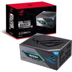 ASUS ROG THOR 1600W Titanium III 80 Plus Titanium ATX 3.1 Power Supply - Black | 90YE00V1-B0NA00