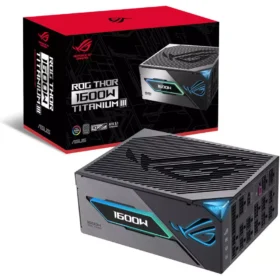 ASUS ROG THOR 1600W Titanium III 80 Plus Titanium ATX 3.1 Power Supply - Black | 90YE00V1-B0NA00
