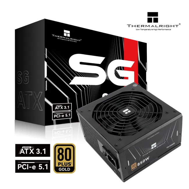 2 Thermalright tr-sg850-w 850w gold fully modular psu uae