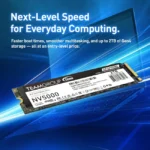 Team Group NV5000 M.2 2280 1TB PCIe 4.0 x4 with NVMe Internal Solid State Drive (SSD) |TM8FGM001T0C101 - Image 3