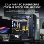 Corsair 9000D RGB Airflow Super Full-Tower PC Case Up To 18x120mm Fans And 480mm Radiators -Black | CC-9011273-WW - Image 9